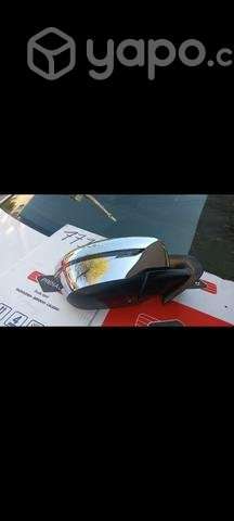 Espejo derecho cromado con luz nissan np300 - Imagen 3