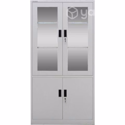 Estante Storage media puerta de vidrio DETALLE
