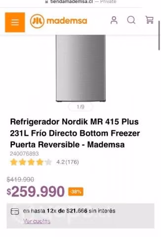 Refrigerasor mademsa