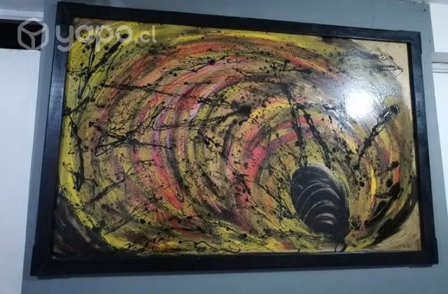 Cuadro grande de arte pintado a Mano - Imagen 2