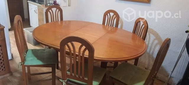 Comedor 6 sillas