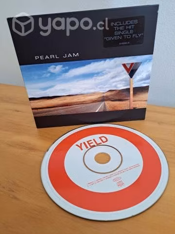Cd pearl jam, yield 1998 edic. europea excelente