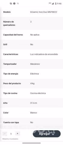 Cocina eléctrica - Imagen 3