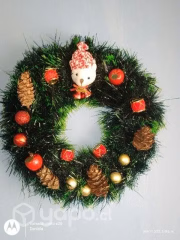 Coronas de navidad artesanal