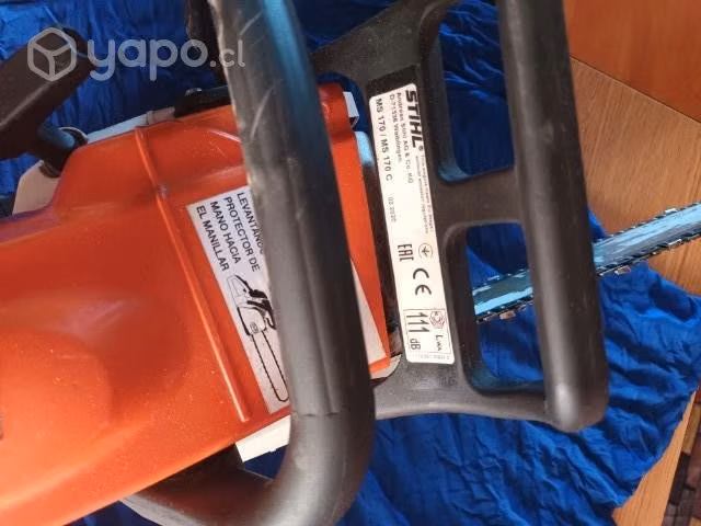 Motosierra 170 y foco Led industrial