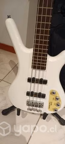 Bajo warwick corvette blanco - Imagen 2