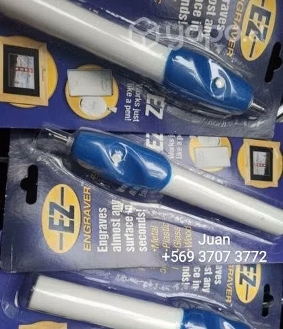 Máquina grabador de patentes más pilas de regalo!!