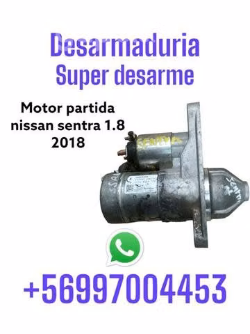 Motor de Partida Nissan sentra 1.8 año2018