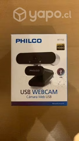 Camara web usb webcam PC Philco