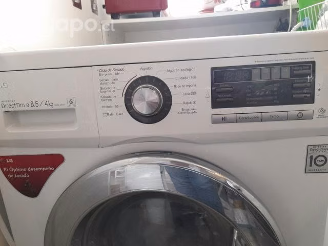 Lavadora secadora LG