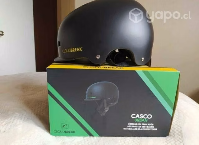 Casco y set de protecciones