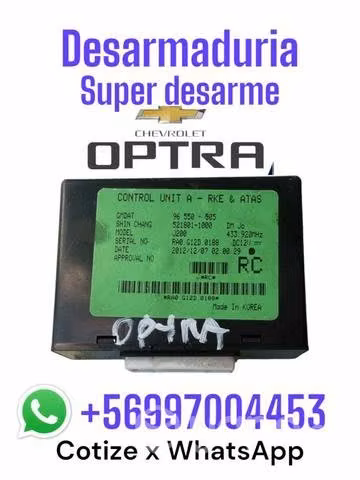 Módulo control Chevrolet optra
