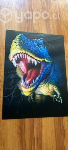 Láminas Dinosaurios 3D. Entrego sólo en metro - Imagen 4