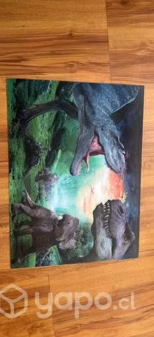 Láminas Dinosaurios 3D. Entrego sólo en metro - Imagen 3