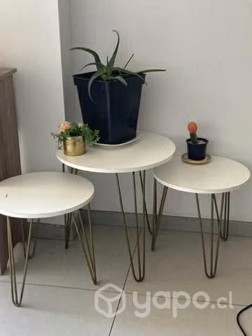 Set 3 mesitas