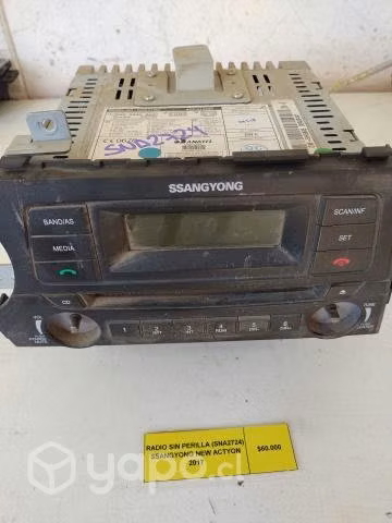 Radio Sin Perilla Ssangyong New Actyon 2017