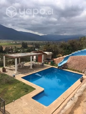 Parcela con piscina en melipilla