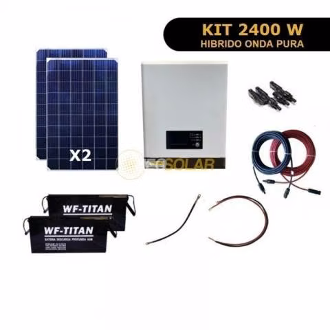 Kit neosolar 2400 w ampliable