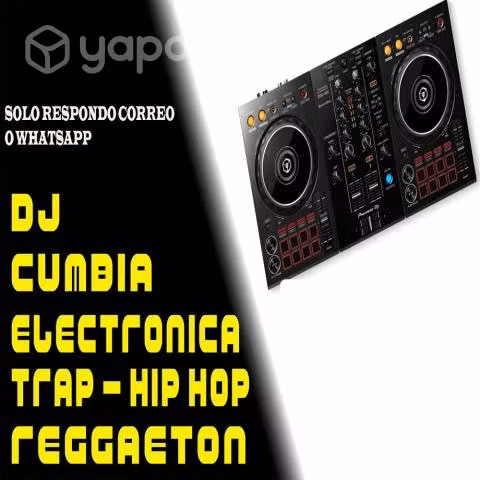 Dj disponible para fiestas matrimonios cumpleaños