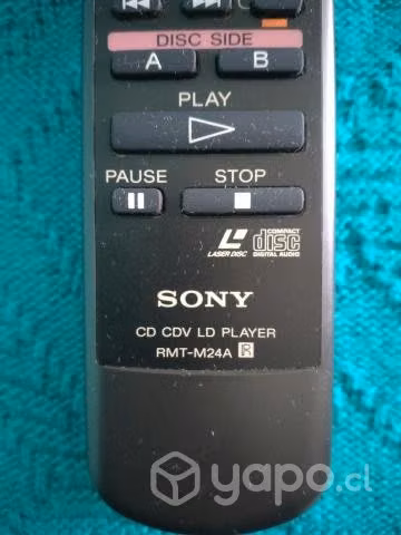 Sony control rmt-m24a laser disc ( ver detalle )
