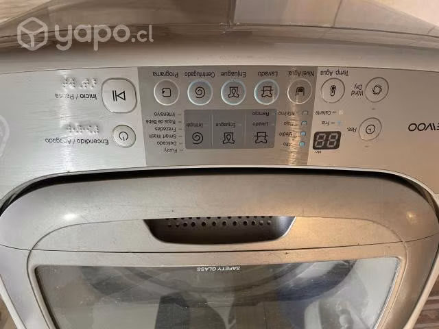 Lavadora de 8,5 kg