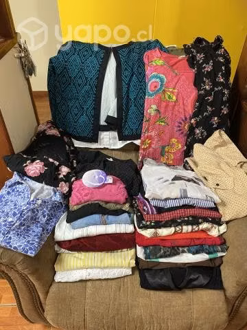 Lote de 30 blusas y tapados .