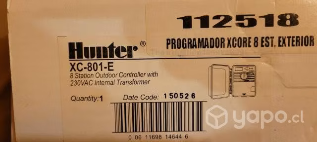 Programdor de Riego automático exterior