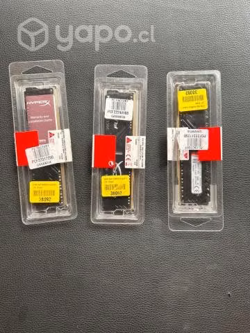 Pack 3 rams Fury gamer HyperX HX434C16FB3/8 - Imagen 3