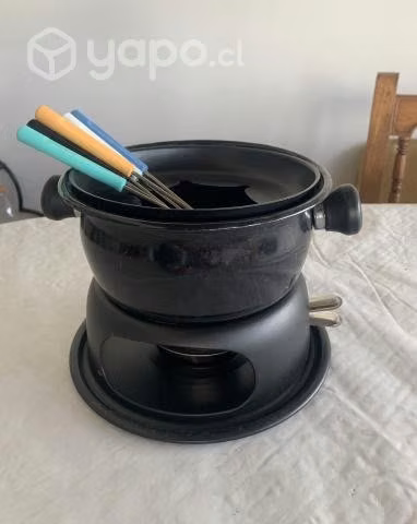 Juego Fondue NUEVO con 5 pinchos adicionales