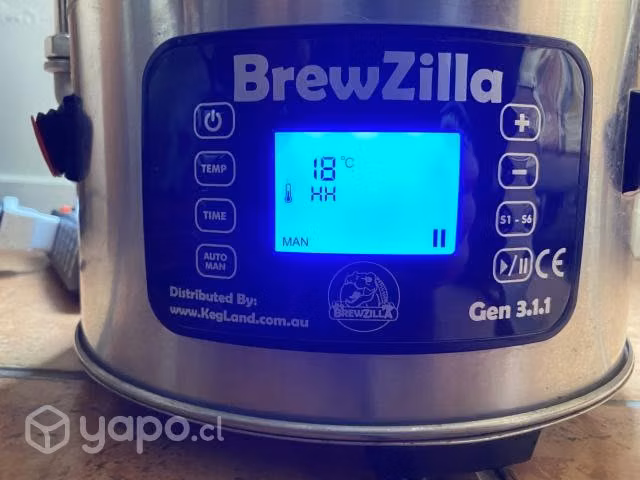 BrewZilla 35L G3 Con Bomba 220/240V AC