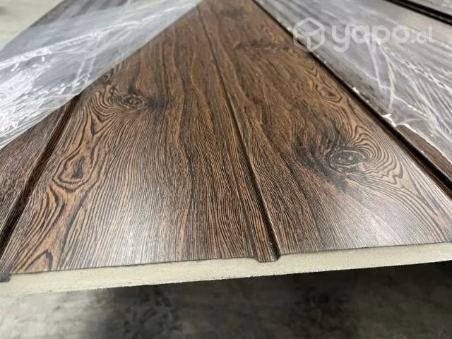 Panel decorativo para Exterior Nogal 3 tablas