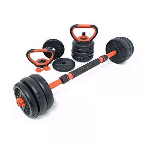 Set 20kg Mancuernas Eco + Kettlebell