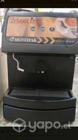 Máquina Cafetera de grano Marca Monopack,