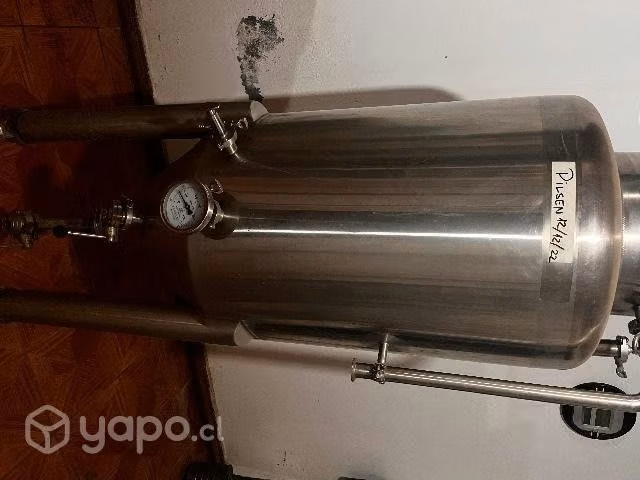 Fermentadores isobáricos acero inoxidable