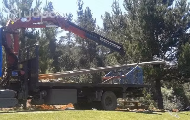 Grúa para camión con comando