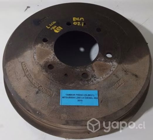 Tambor Freno (DLM021) Mitsubishi L200 2.5 Diesel 4