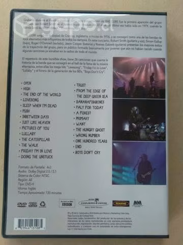 The cure live reading festival dvd