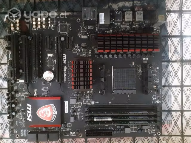 Componentes PC Radeon R7, AMD FX-6300, MSI 970