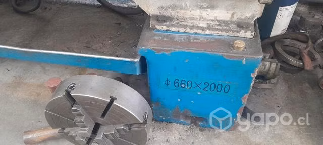 Torno mecanico 2 metros
