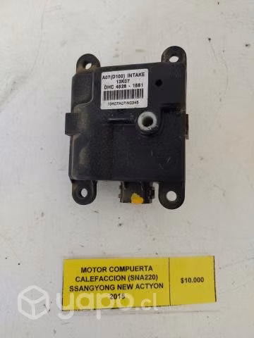 Motor Compuerta Calefacc Ssangyong New Actyon 2015