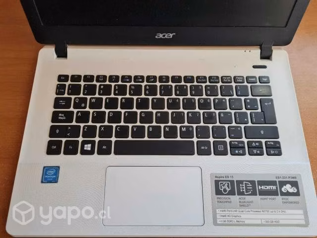 notebook Acer en buen estado