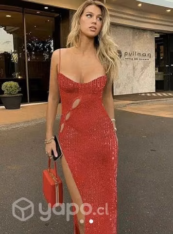 Vestido de fiesta rojo