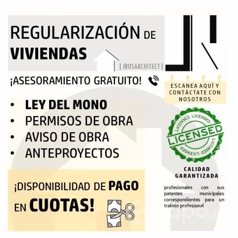 Arquitecto - Regularizaciones - Permisos de Obra