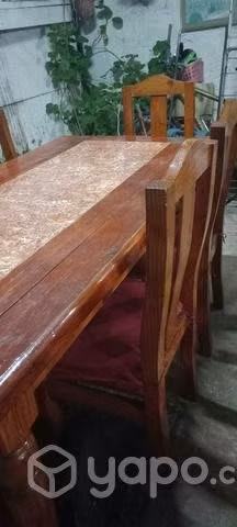 Comedor 6 sillas usado
