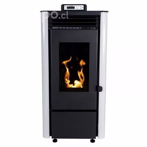 Estufa Pellet 9,5KW Nueva + kit cañones