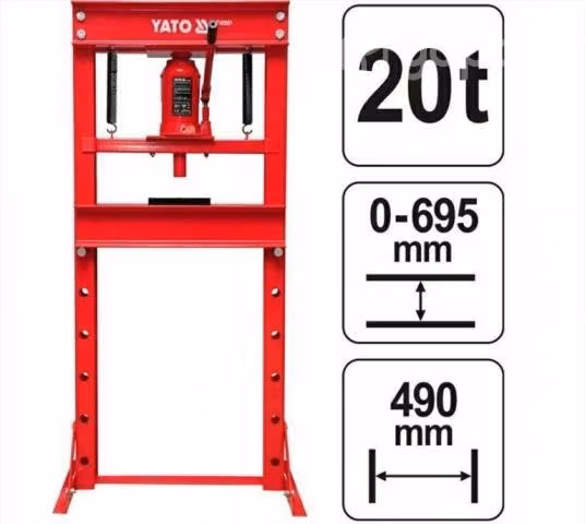 ✅prensa hidráulica profesional yato, 20 ton