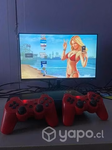 PS3 - PlayStation 3 + HEN 2 MANDOS