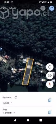Vendo terreno con casa construida