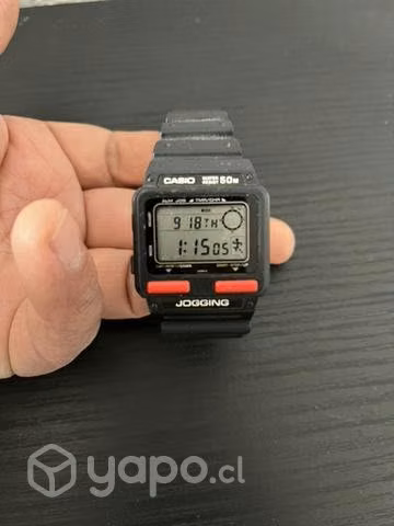 Reloj Casio running man JOGGING J-51 w japonés - Imagen 2