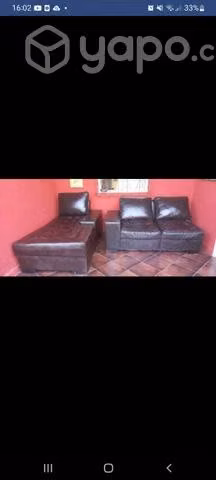 sillón largo con un cojín